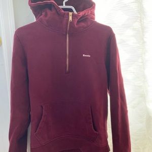 Roots Quarter Zip Hoody🌱